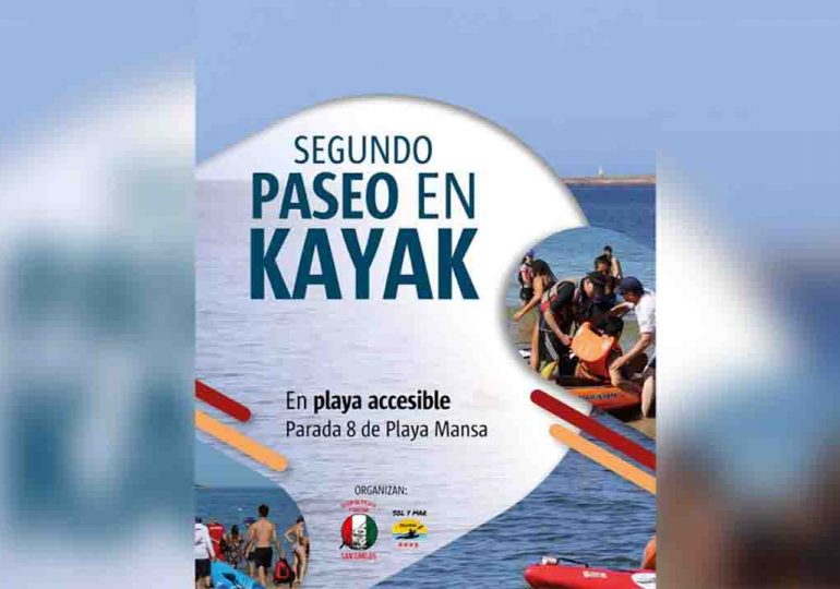 Segundo encuentro de kayak inclusivo se realizará este miércoles