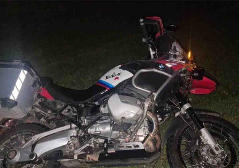 Motociclista embistió a un perro, perdió el dominio y falleció