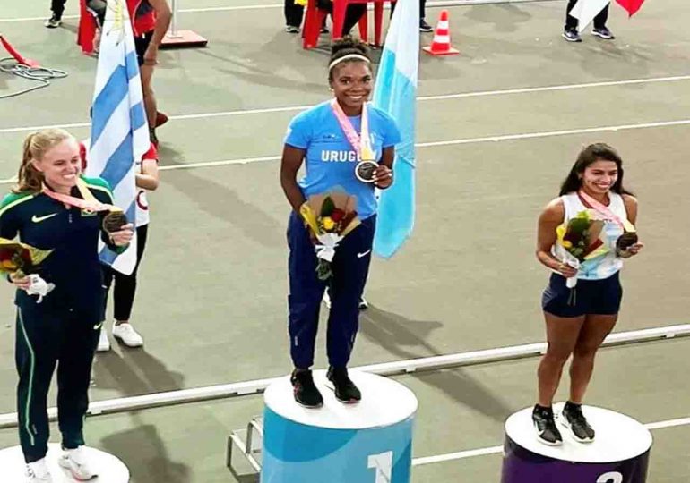 Deborah Rodríguez ganó el oro en 800 metros llanos en el Sudamericano Indoor