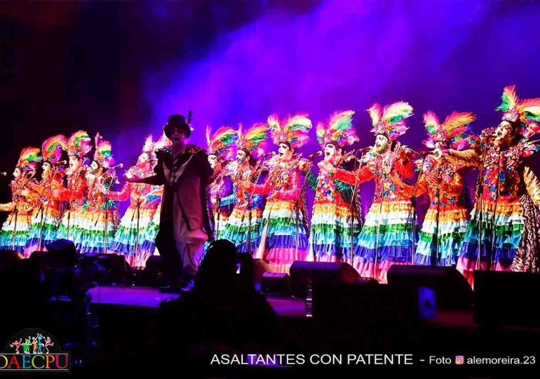 Los ganadores del Concurso Oficial de Carnaval fueron Asaltantes con Patente, Tabú, Zíngaros, Los Choby's y C1080