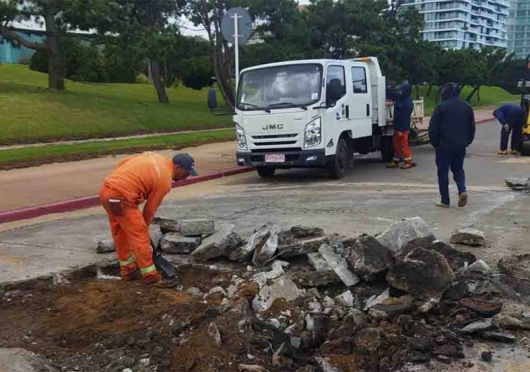 Plan de recuperación de pavimento efectuado en calles y avenidas de Maldonado, Punta del Este y San Carlos