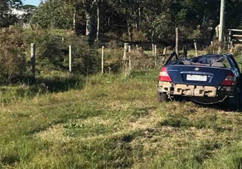 Un joven de 20 años falleció tras vuelco de vehículo en Ruta 7