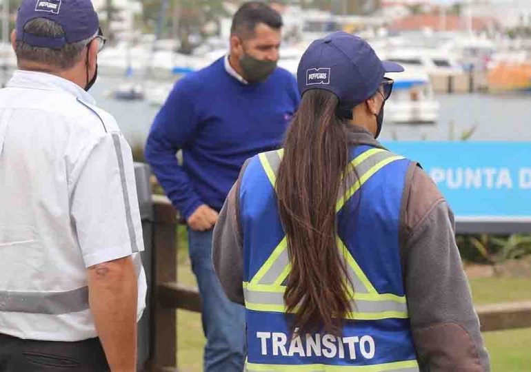 Tránsito de la IDM brindó su apoyo mediante distintas intervenciones durante el temporal