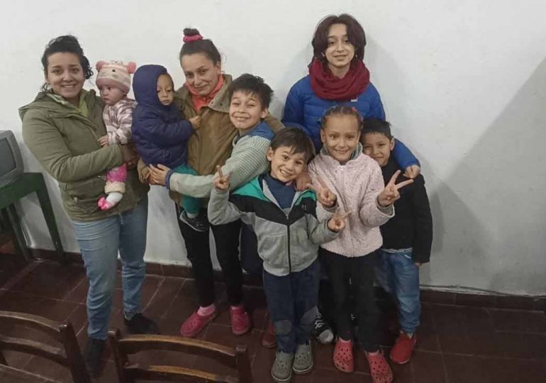 CECOED Maldonado trasladó a una familia a las instalaciones del Batallón de Ingenieros N° 4