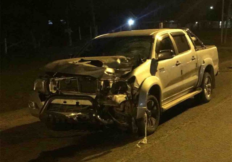 Una señora de 51 años fue embestida por una camioneta y falleció