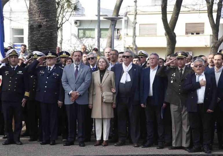 Acto Patrio: Céspedes y Pereyra enarbolaron conceptos de libertad y su traducción en la gestión Antía