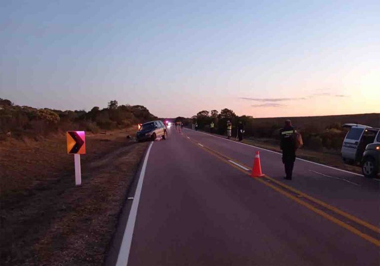 Siniestro fatal en Ruta 39 | falleció motociclista que chocó contra una camioneta