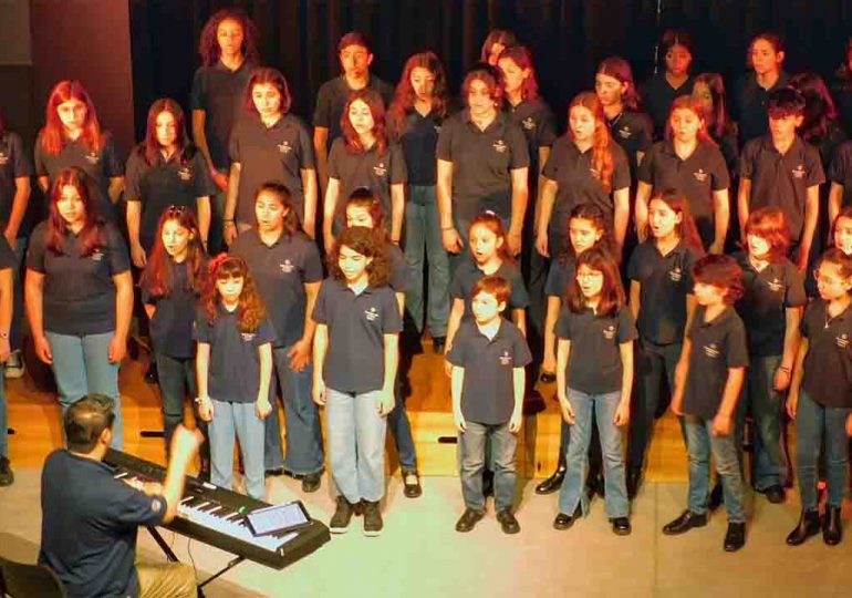 Coro nacional de niños del Sodre se presentó en el Centro Cultural de Maldonado Nuevo