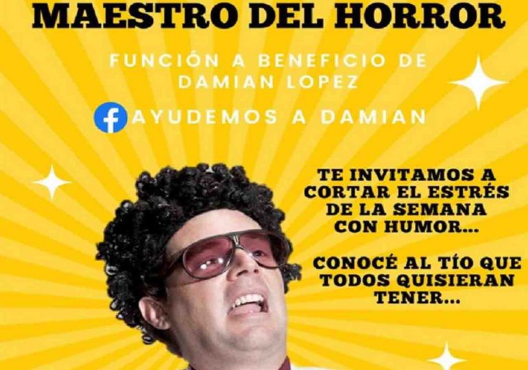 Espectáculo de humor a beneficio que tendrá lugar en el Teatro de la Casa de la Cultura