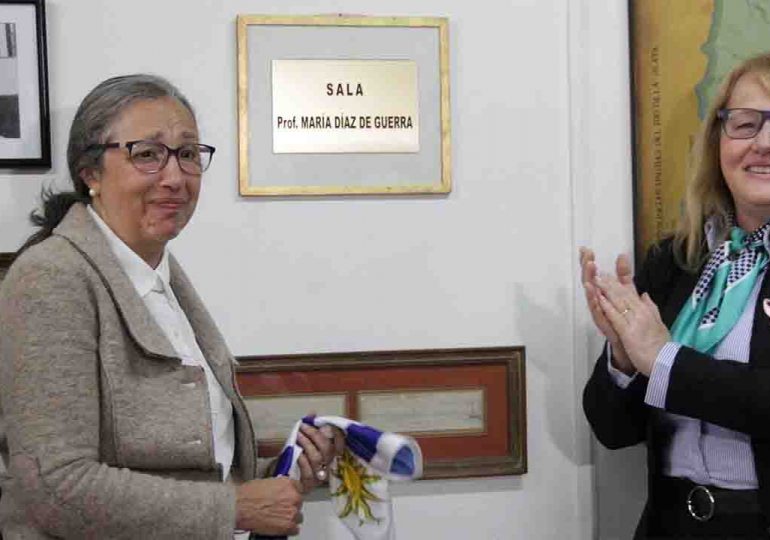 Sala principal del Centro de Documentación Histórica Departamental lleva el nombre de María Díaz de Guerra