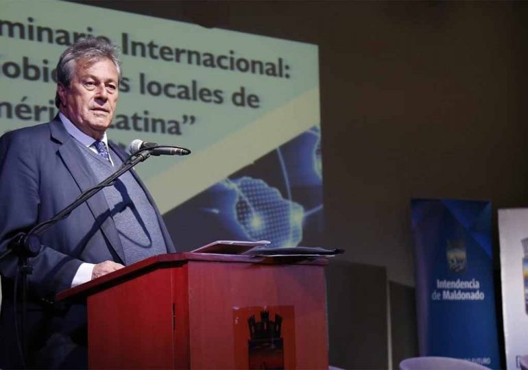 Antía destacó el crecimiento exponencial de Maldonado en la apertura de Seminario Internacional