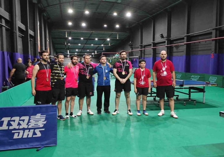 Deportistas del Campus participaron en la primera etapa del Campeonato Nacional de Tenis Mesa