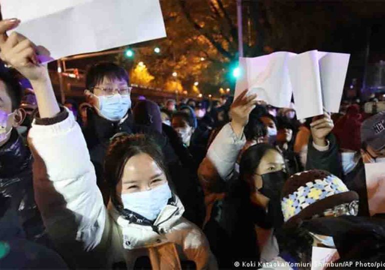 Protestas sin precedentes en China contra las medidas anticovid del Gobierno