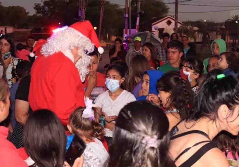 Papá Noel recorrerá Solís Grande, Cerros Azules, Las Flores y Aznárez