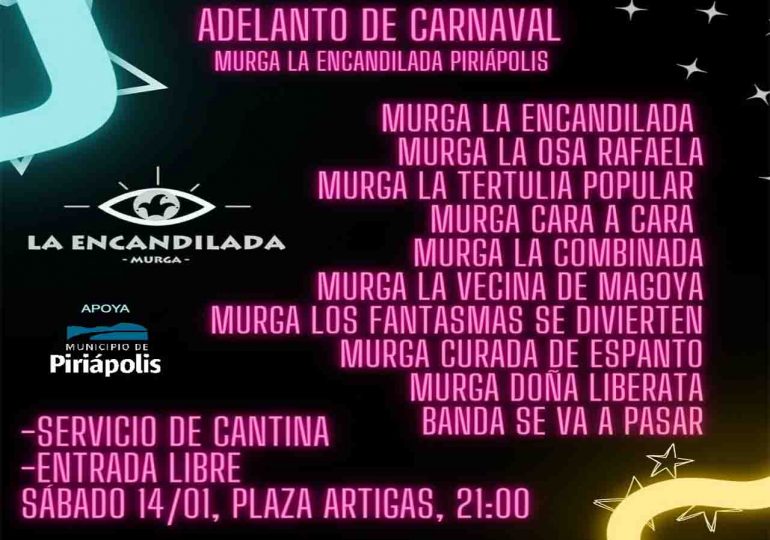 Nueve murgas adelantan el carnaval en Piriápolis