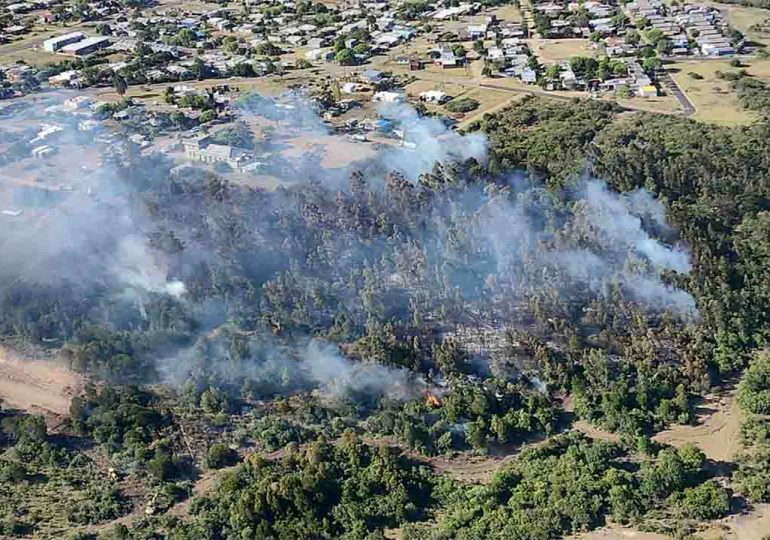 Incendio en Pueblo Obrero está controlado