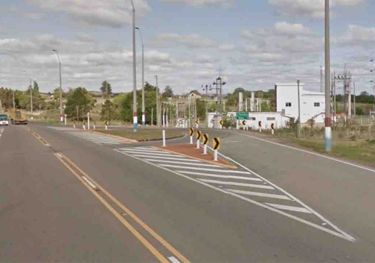 Choque por alcance en ruta 9 y calle Rincón de Pan de Azúcar