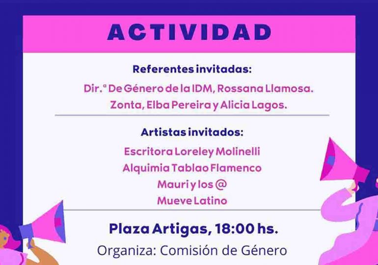 Plaza "Artigas" será escenario de celebración del 8 de marzo