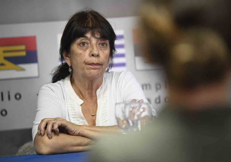 “Los maldonadenses no viven en ese país de ficción del que habla el presidente”, dijo Silvana Amoroso, presidenta departamental del FA