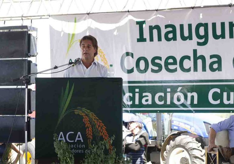 Lacalle Pou: “Si al agro le va bien, al país le va bien; ese es el compromiso”