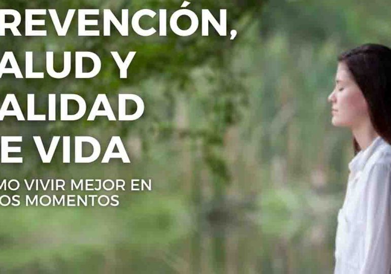 Este viernes se realizará la charla “Prevención, salud y calidad de vida: cómo vivir mejor en estos momentos”