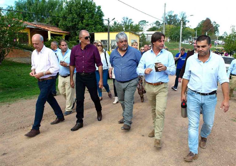 Lacalle Pou participó en celebración por los 160 años de la fundación de Aceguá