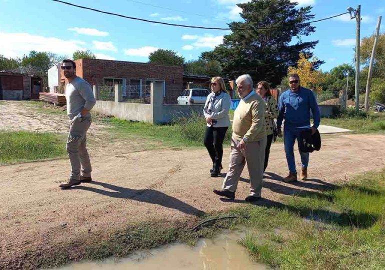 Pígola constató avances de obras y proyectos que se ejecutan en Zona Oeste del departamento