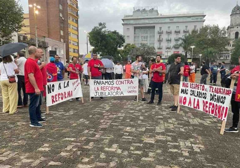 Hoy hay paro general del PIT-CNT en rechazo a la reforma jubilatoria