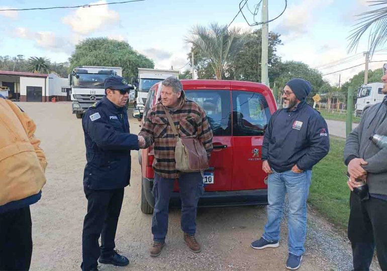 Ocupación en la planta de Vialidad en Estación Las Flores y paro de trabajadores