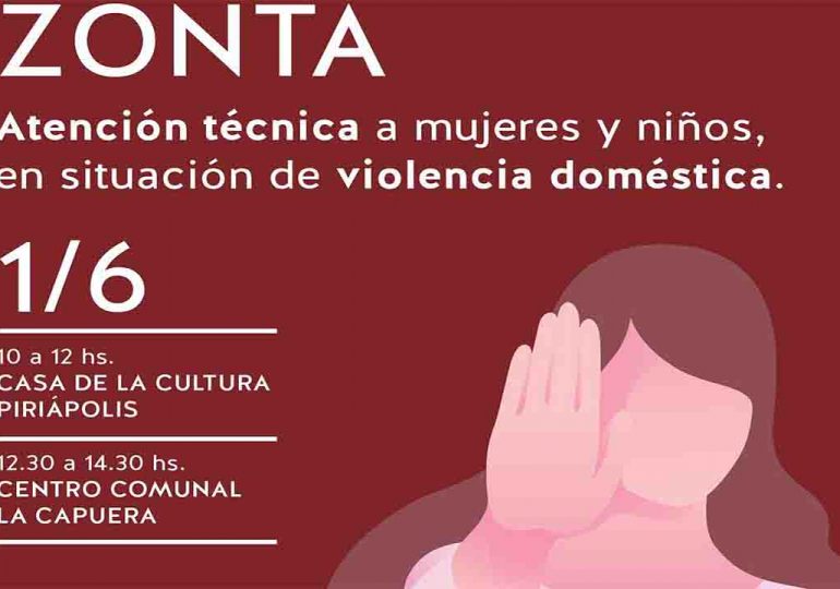 Zonta ofrece asistencia en Piriápolis y La Capuera