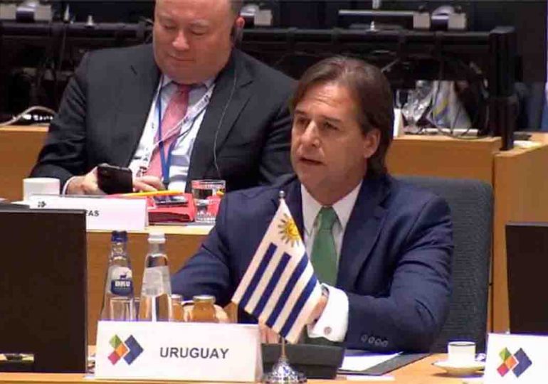 Lacalle Pou abogó por la concreción del acuerdo Mercosur-Unión Europea