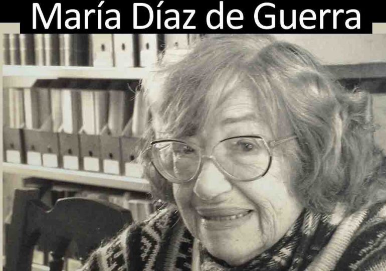 Homenaje a María Díaz de Guerra a 100 años de su nacimiento