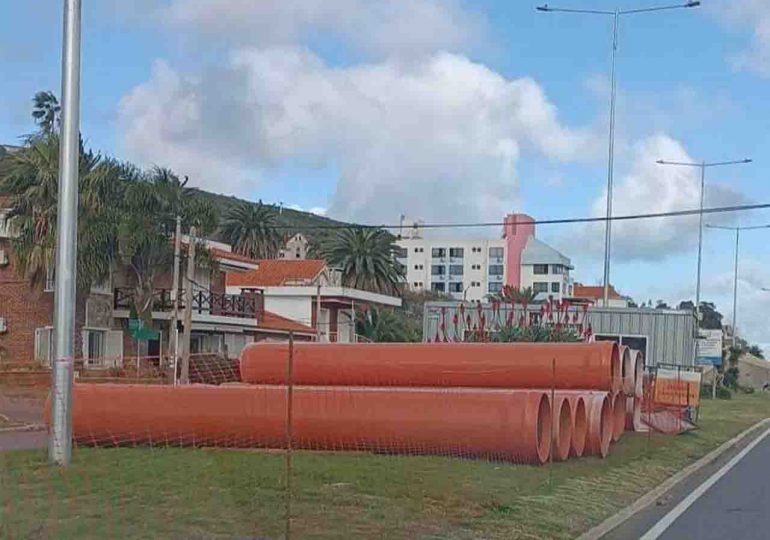 Preocupación en Piriápolis | Obra del Caño Colector podría afectar la temporada estival