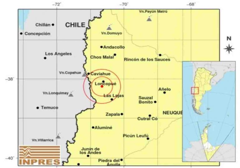 Sismo de magnitud 6.6 afecta a regiones de Chile y Argentina