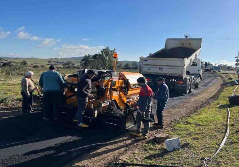 Prevención para vecinos de Zona Oeste; avanza ciclovía paralela a Ruta 60