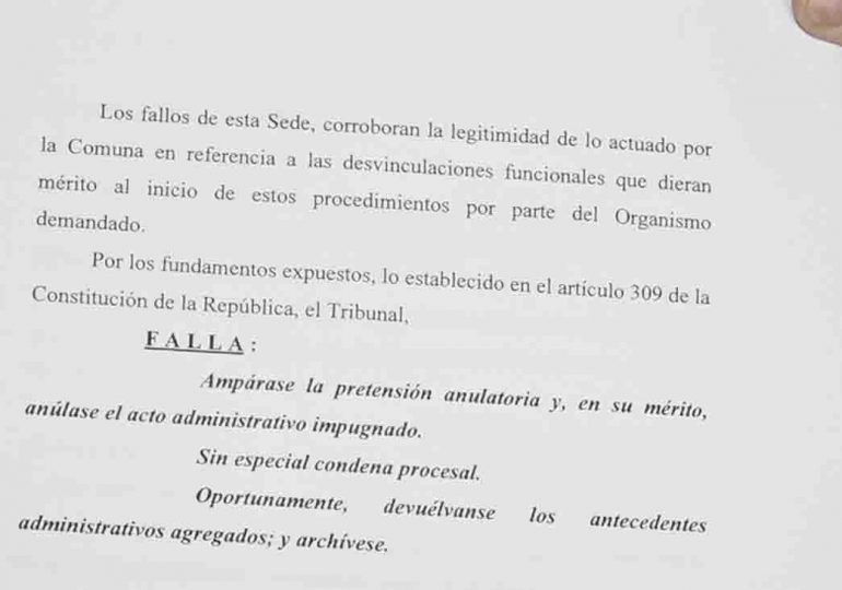 TCA anuló resolución de la Institución Nacional de Derechos Humanos y le dio la razón a la IDM