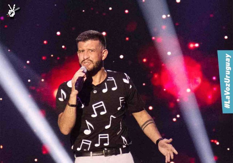 Mauricio Alfonzo brilla en "La Voz Uruguay"