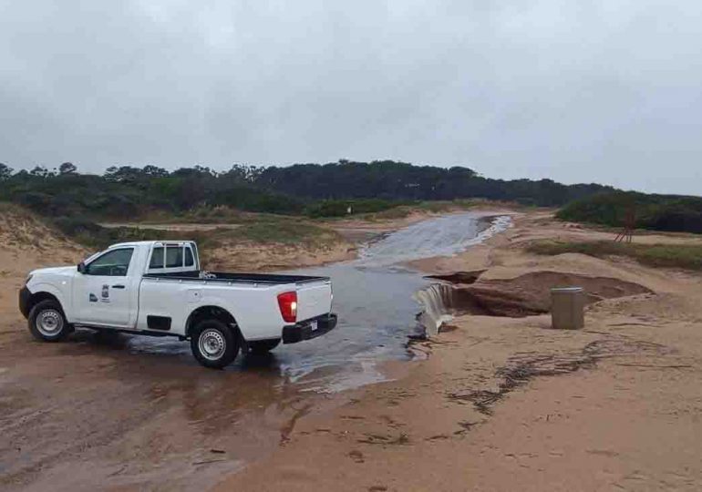 Punta Colorada: corte del tránsito en tramo de Rambla Costanera