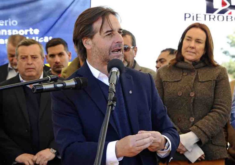 Lacalle Pou inauguró tramo de ruta n.° 3 entre Salto y Bella Unión