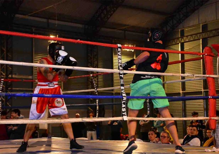 Más de 200 personas disfrutaron la primera velada federada de boxeo en Polideportivo San Martín