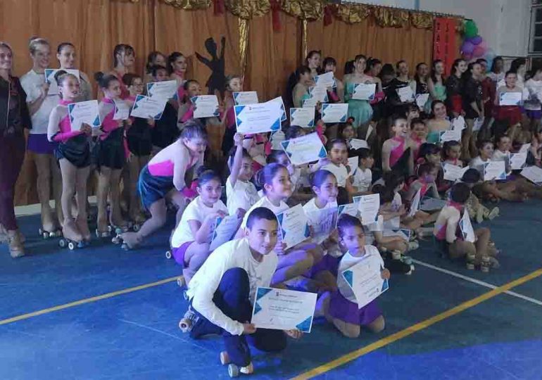 Encuentro de patín artístico en Pan de Azúcar