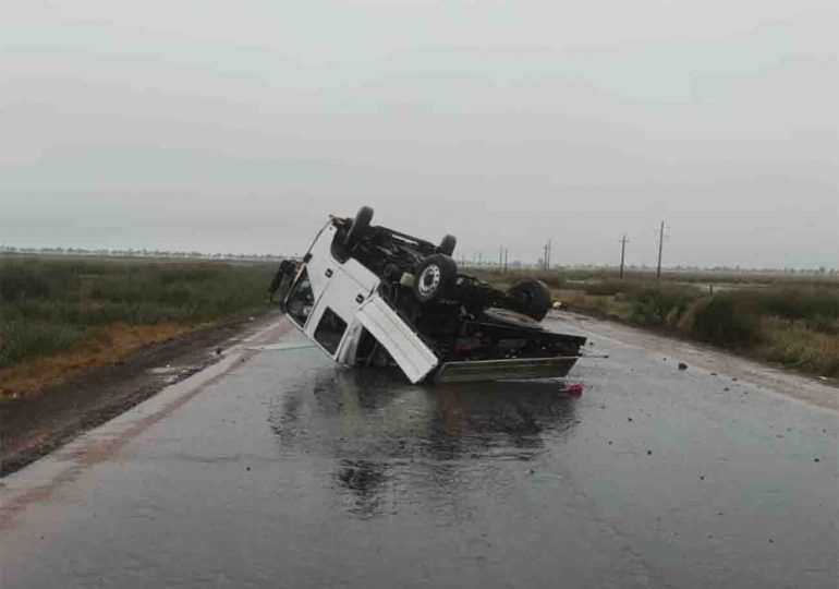 Siniestro fatal en Ruta 19 | un fallecido y un herido grave tras vuelco de camión militar