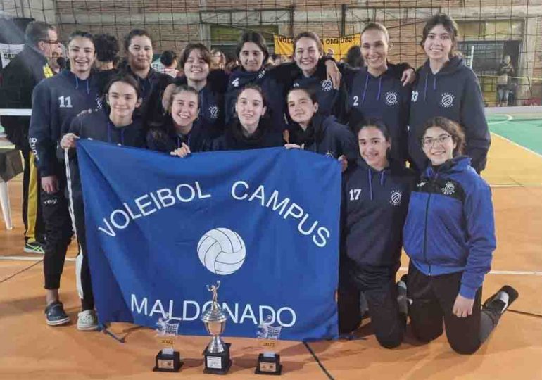 Plantel femenino de voley de la IDM logró pase a la final nacional