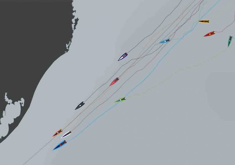 Clipper Race: Velero Yacht Club Punta del Este lidera la regata