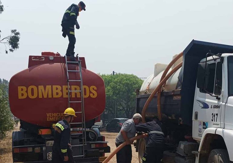 El Municipio de Piriápolis reconoció el trabajo de los bomberos en su día