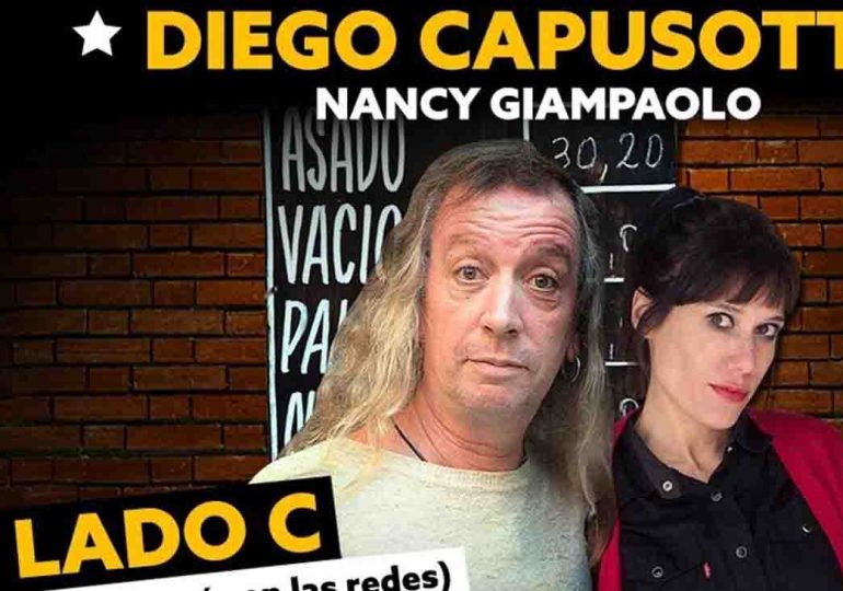 Diego Capusotto y Nancy Giampaolo se presentarán este miércoles en la Sala Cantegril