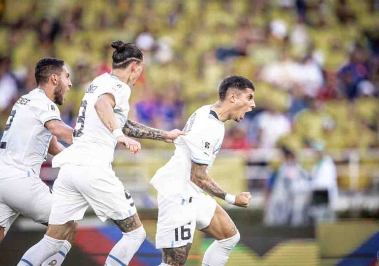 Uruguay empató 2 a 2 con Colombia por la tercera fecha de Eliminatorias