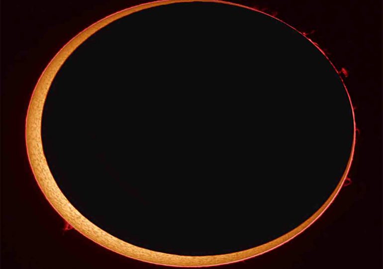 Un eclipse parcial de Sol podrá verse esta tarde desde esta parte del mundo