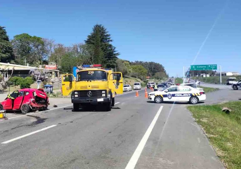 Siniestro de tránsito fatal en Ruta 1