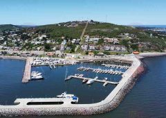 Siniestro marítimo en el puerto de Piriápolis: buque español colisionó con una embarcación amarrada